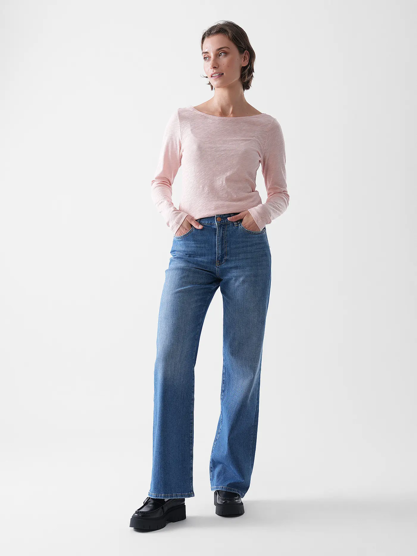 MARC O'POLO | Langarmshirt | rosa
